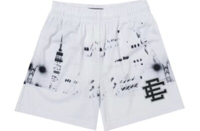 White EE Skyline Shorts